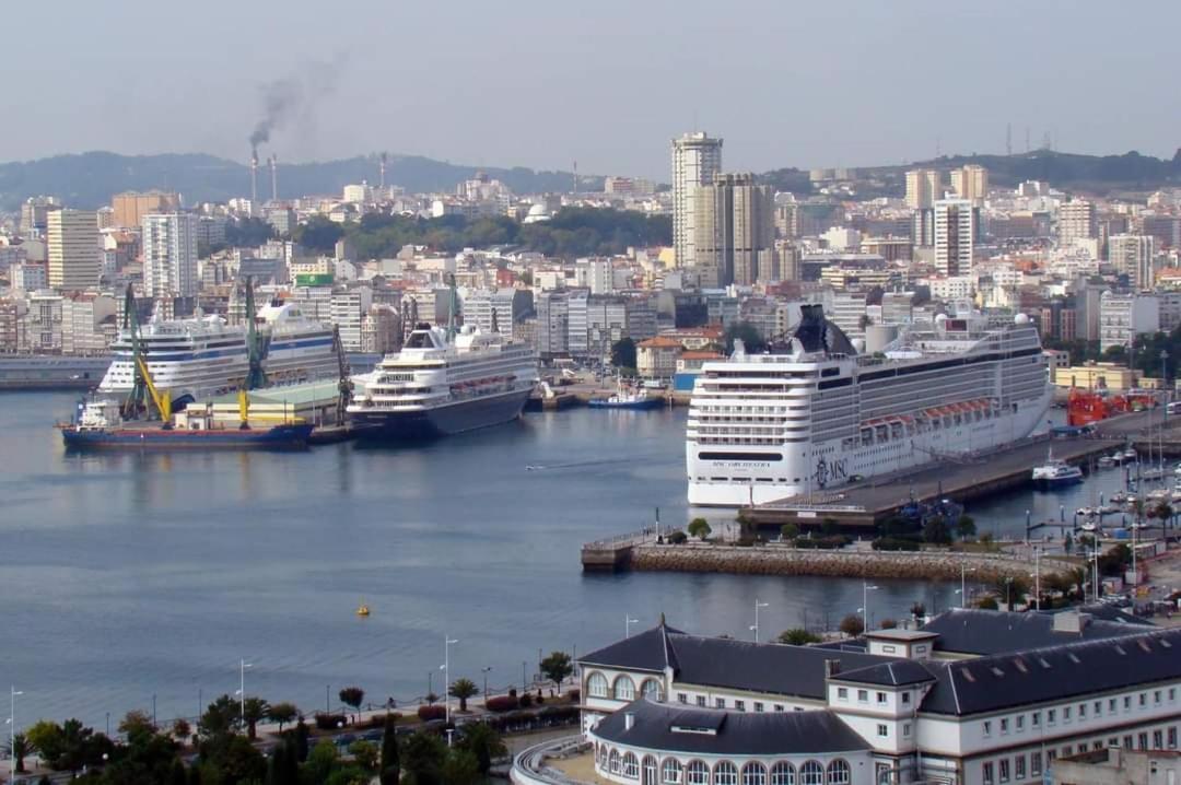 Apartamentos A Coruña Eksteriør billede